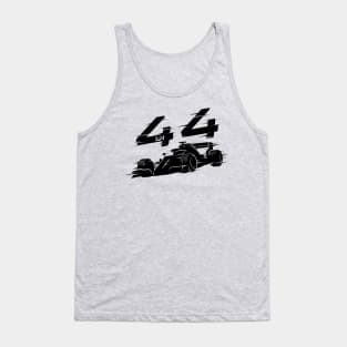 We Race On! 44 [Black] Tank Top